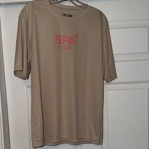 SPA Club Tan Short Sleeve Men's Tee